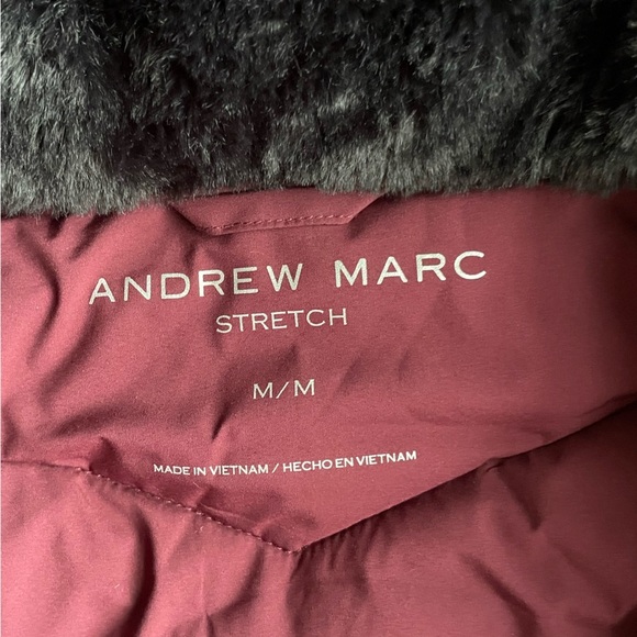 Andrew Marc Ladies Walker Jacket Puffer Coat Parka Size: Medium New With Tags - Picture 7 of 13